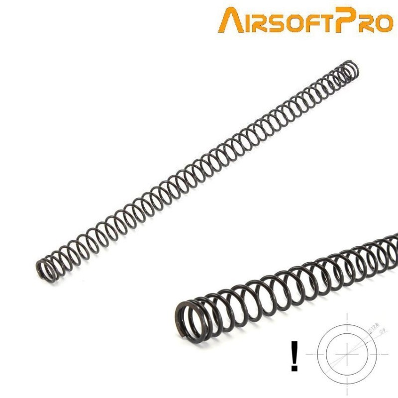Molla in ACCIAO  per fucili a molla diametro 9mm - AIRSOFT PRO