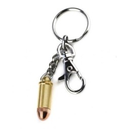 9mm Bullet Keychain