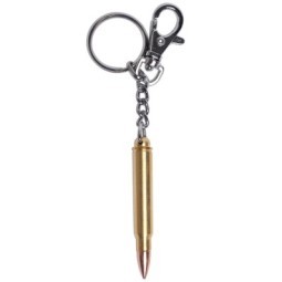 5.56 Caliber Bullet Keychain