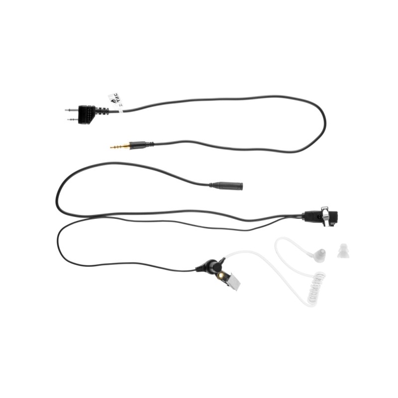 Microfono con auricolare pneumatico FBI Style  - Z-Tactical