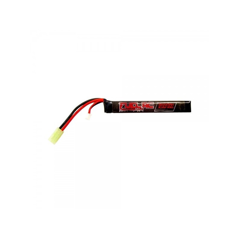 LiPo Battery 7.4v 1500mAh 25c SINGLE STICK - FUEL RC