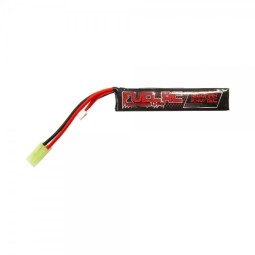 LiPo Battery 7.4v 1200mAh 15c SINGLE - FUEL RC