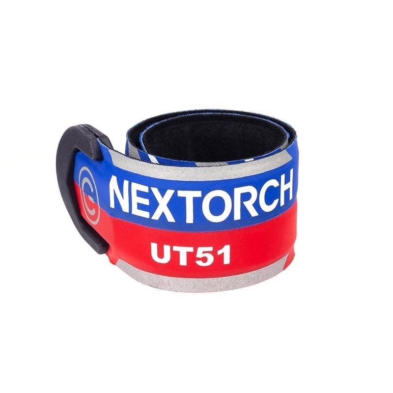 NEXTORCH UT51 Rechargeable RED & BLUE LED SLAP Bracelet