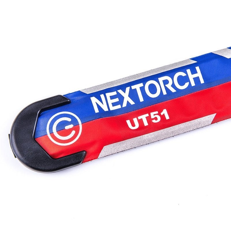Braccialetto SLAP led ROSSO E BLU UT51 ricaricabile - NEXTORCH