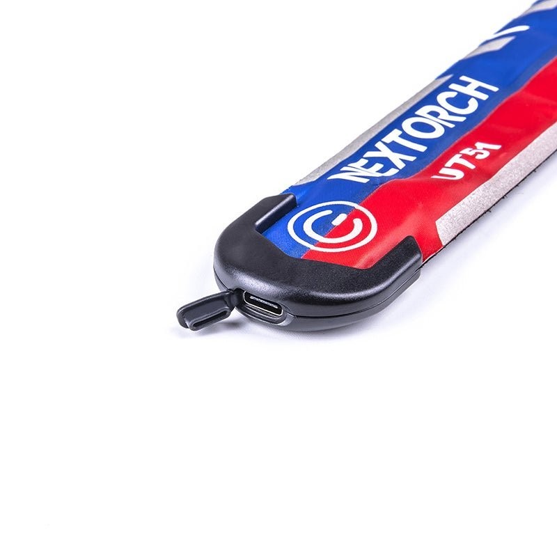 NEXTORCH UT51 Rechargeable RED & BLUE LED SLAP Bracelet