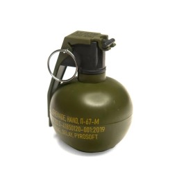 Granata a frammentazione P-67M NATO usa e getta - PYROSOFT