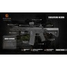 KIT fucile RECON S 10 pollici carbontech con RED DOT - EVOLUTION