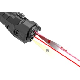 Modulo in POLIMERO di puntamento laser MAWL-C1+ con torcia IR e visibile - WADSN