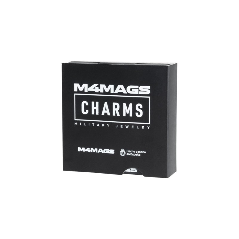 Placca ACCIAIO con BANDIERA USA per passante MOLLE- M4MAGS