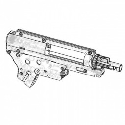 Retro arms CNC Split gearbox v.2 with int. Hop Up Chamber - QSC 8mm