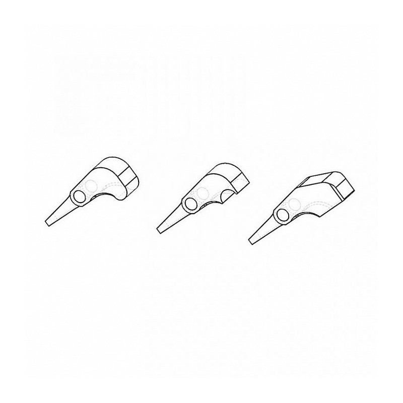 Set of levers for M4 Hop Up chamber retro arms