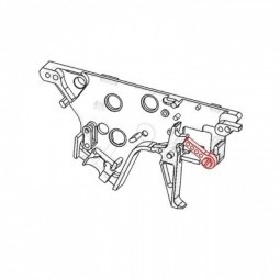 Aluminum Mechanical Safety Lock Lever for V2 Gearbox - Retro Arms