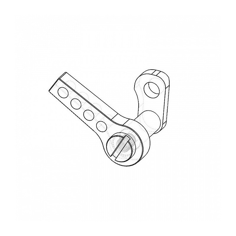 Leva blocco sicura meccanica in ALLUMINIO gear box V2 -Retro Arms