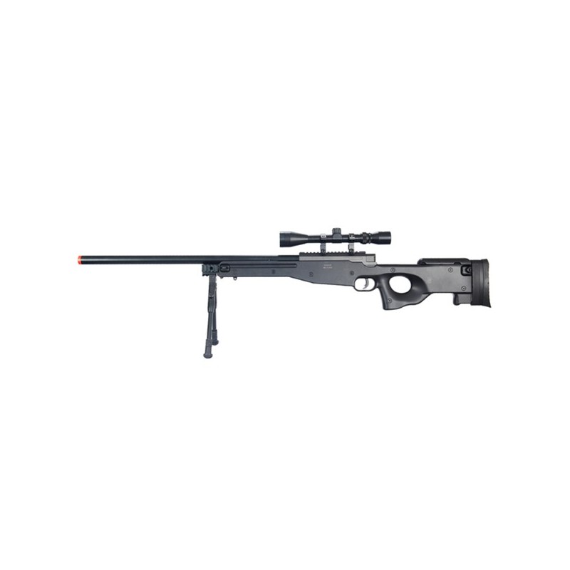Fucile a molla L96 con OTTICA e BIPIEDE - MB01 - WELL