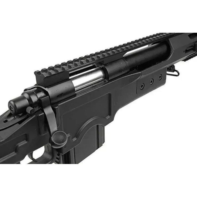 MB4411 SPRING Bolt Action Sniper Rifle with Bipod - WELL