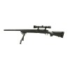 Fucile a molla M24 SWS con OTTICA e BIPIEDE - Snow Wolf