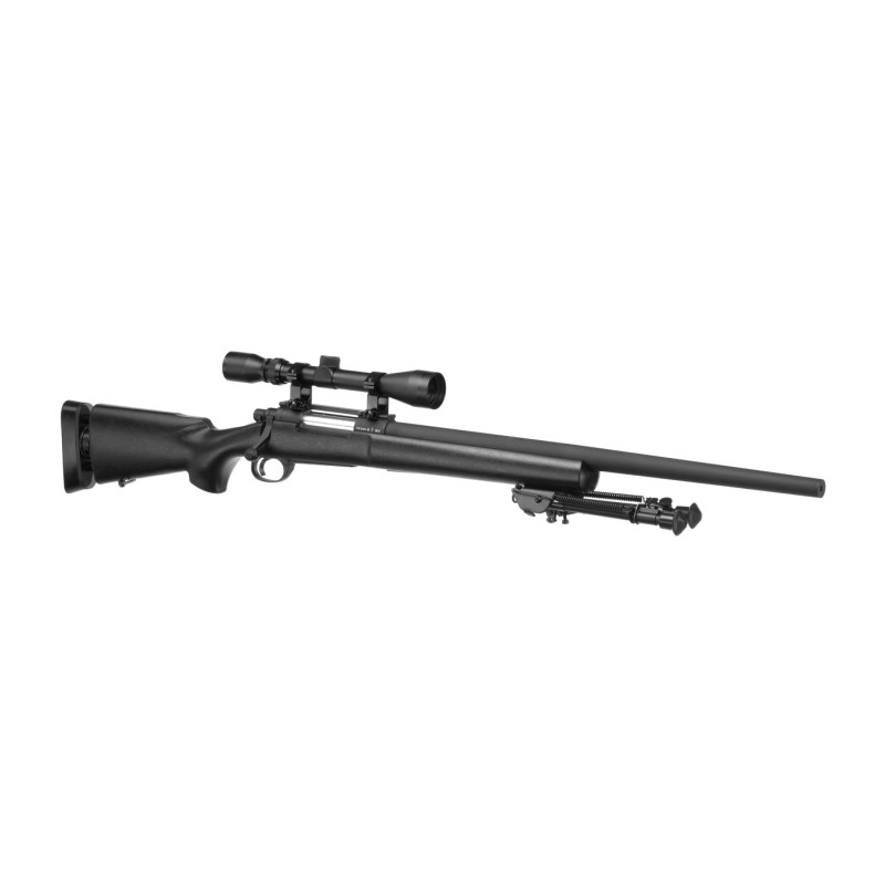 M24 SWS Spring Rifle with SCOPE and BIPOD - Snow Wolf