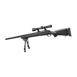M24 SWS Spring Rifle with SCOPE and BIPOD - Snow Wolf