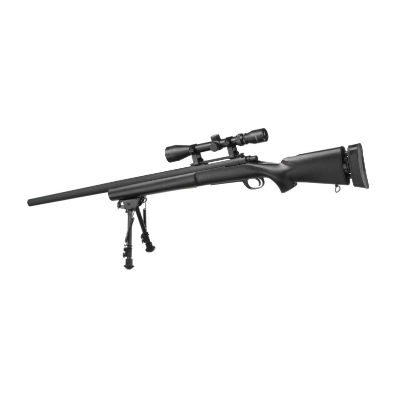 Fucile a molla M24 SWS con OTTICA e BIPIEDE - Snow Wolf
