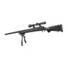 Fucile a molla M24 SWS con OTTICA e BIPIEDE - Snow Wolf