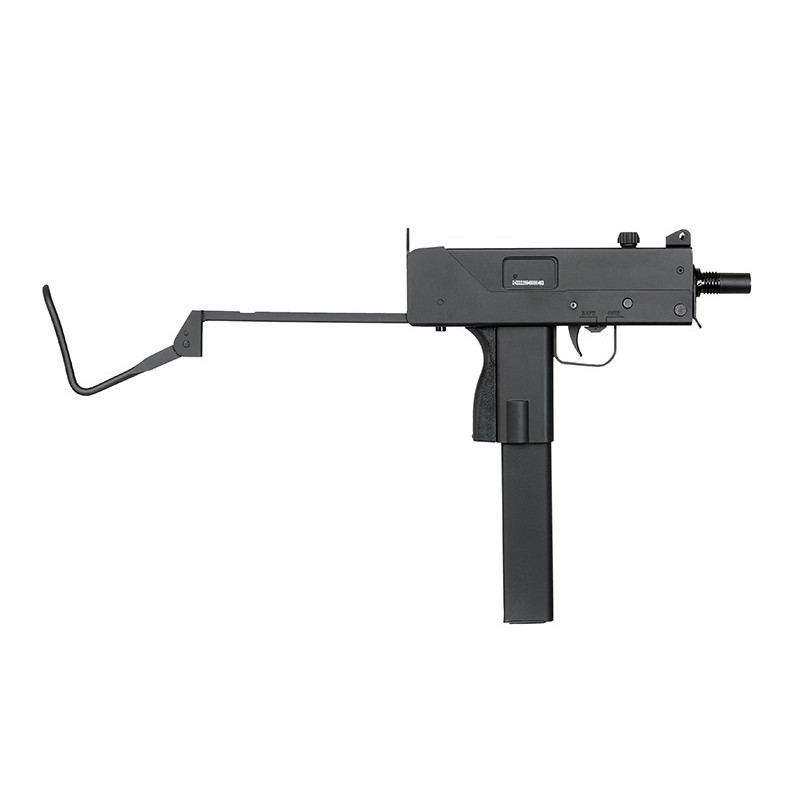 Pistola mitragliatrice AEP stile M10 con silenziatore - J G Works