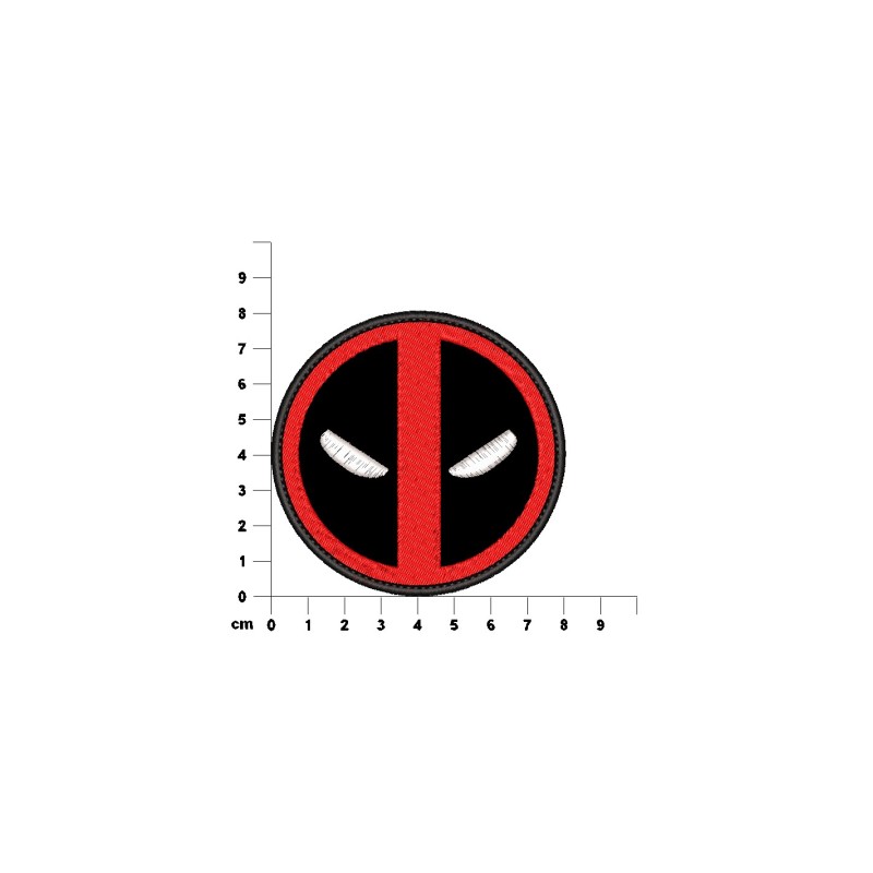 Patch RICAMATA DEADPOOL - LA PATCHERIA