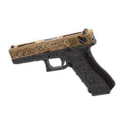Pistola a gas G 18 FLOREAL full auto - WE