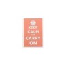 Patch Keep Calm and Carry On Orange