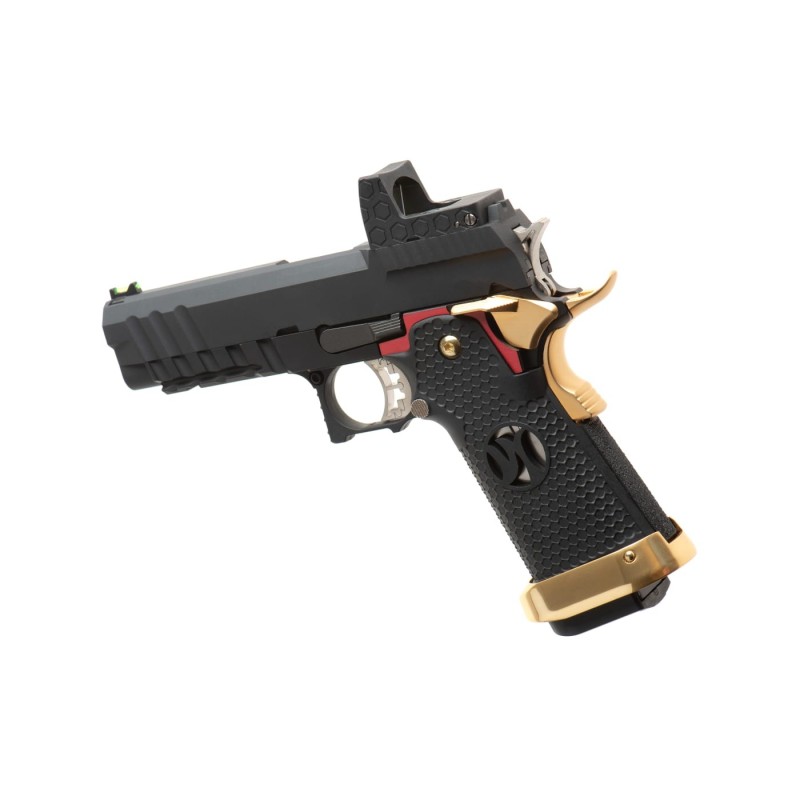HX2601 HI-CAPA Gas Pistol with RED DOT - AW CUSTOM
