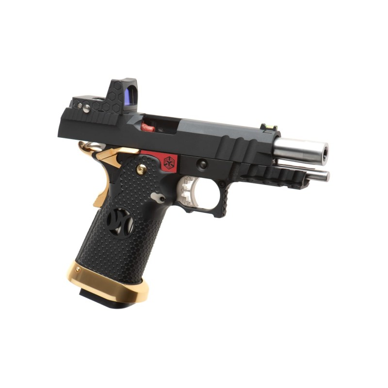 HX2601 HI-CAPA Gas Pistol with RED DOT - AW CUSTOM