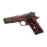 NE2201 1911 DEADPOOL Full Metal Gas Blowback Pistol - AW CUSTOM