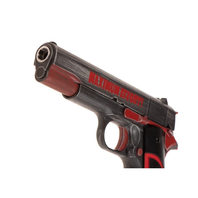 Pistola a gas NE2201 1911 DEADPOOL full metal - AW CUSTOM