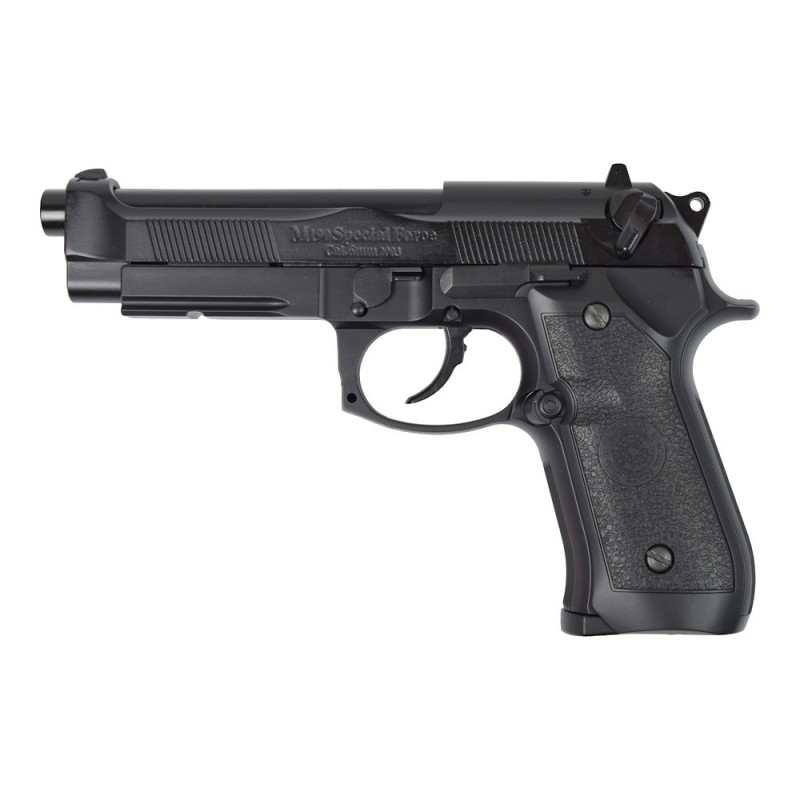 M9 HALF METAL Gas Blowback Pistol - HFC