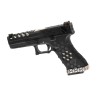 Pistola a gas G18 HEX CUT VX02XX full auto - AW Custom