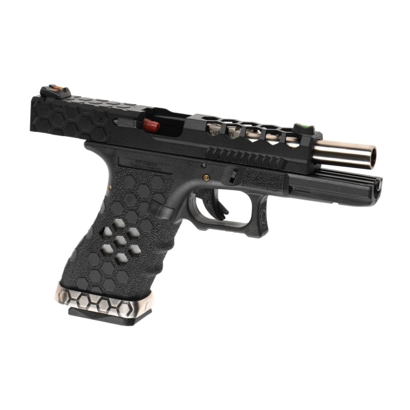 Pistola a gas G18 HEX CUT VX02XX full auto - AW Custom