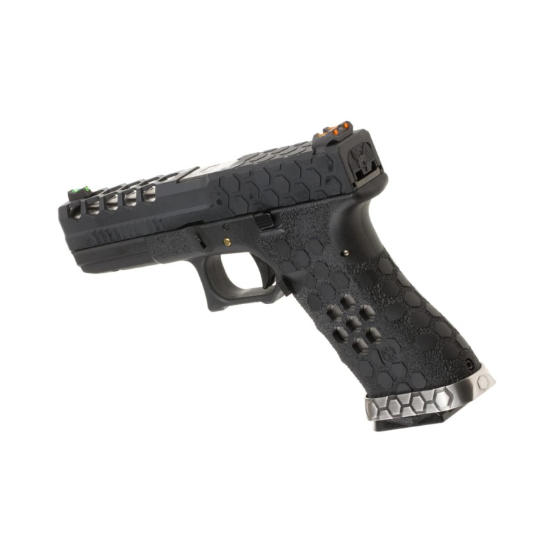G17 HEX CUT VX01XX Gas Blowback Pistol - AW Custom