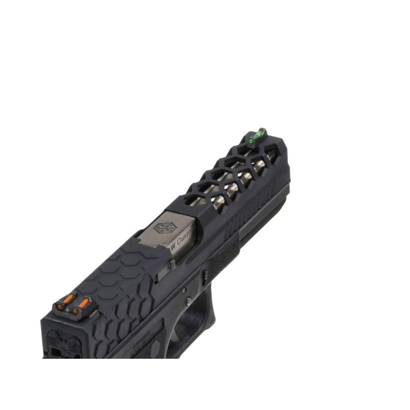 G17 HEX CUT VX01XX Gas Blowback Pistol - AW Custom