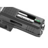 Pistola a gas G-FORCE 17 carrello NERO canna  SILVER - WE