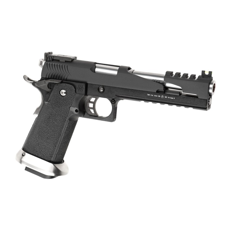 Hi-Capa 6 Gas Pistol T-REX CUSTOMS SILVER Barrel - WE