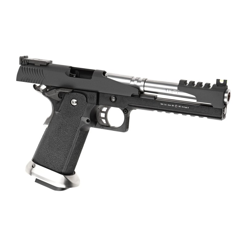 Hi-Capa 6 Gas Pistol T-REX CUSTOMS SILVER Barrel - WE