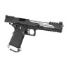 Pistola a gas Hi-Capa 6 T-REX CUSTOMS canna SILVER - WE