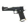 Pistola a gas Hi-Capa 6 T-REX CUSTOMS canna SILVER - WE
