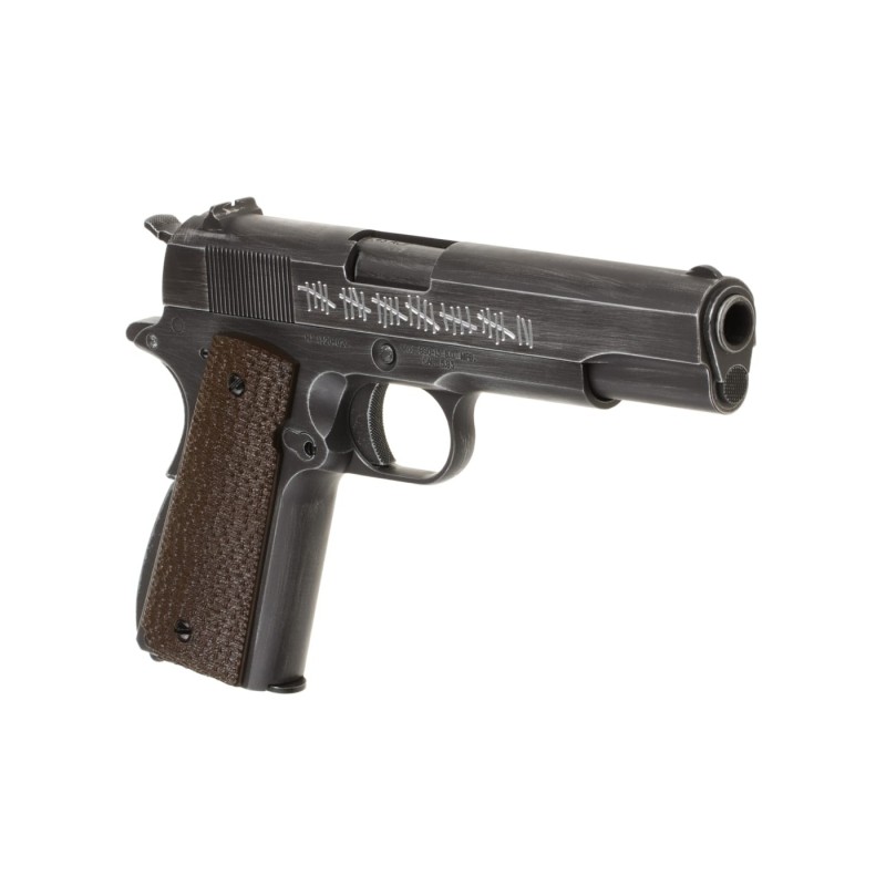 Pistola GBB  1911 ΜΟΛΩΝ ΛΑΒΕ Brown Grip - AW Custom