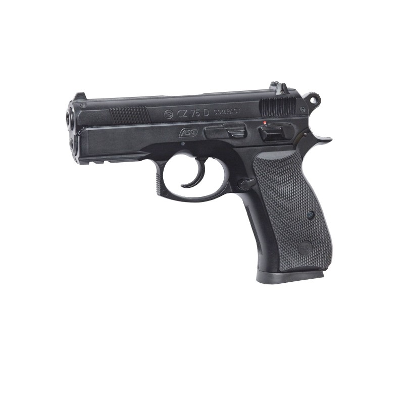 Pistola green gas CZ® 75D Compact carrello fisso - ASG