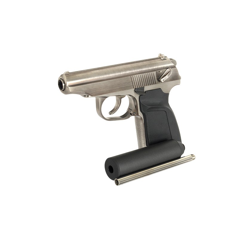 MAKAROV style gbb pistol with silencer - WE