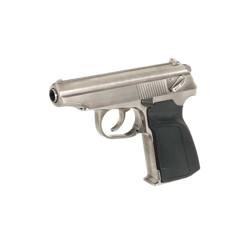MAKAROV style gbb pistol with silencer - WE