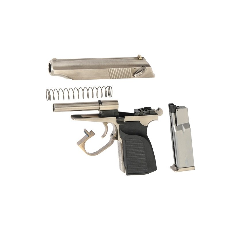 MAKAROV style gbb pistol with silencer - WE
