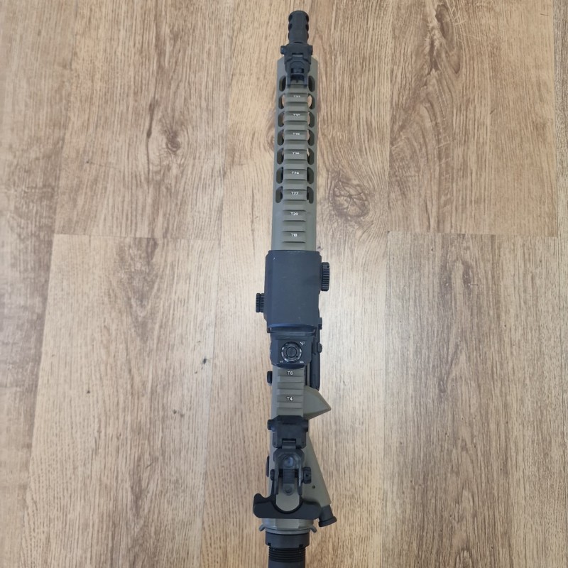 Fucile elettrico BARRETT REC7 SBR - TAN - KRYTAC - USATO