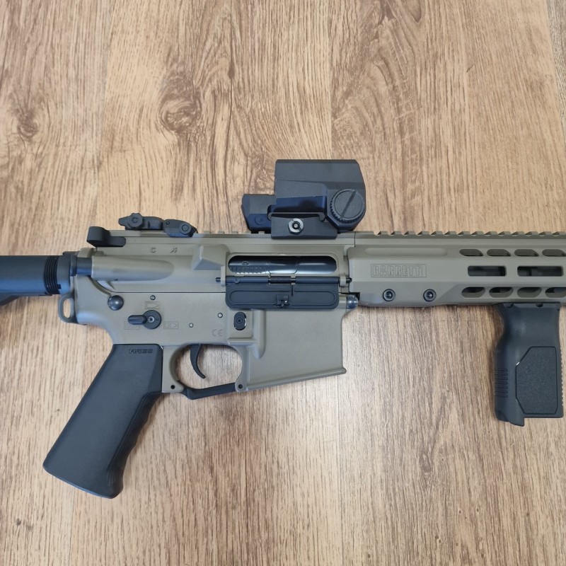 BARRETT REC7 SBR Electric Airsoft Rifle - TAN - KRYTAC - USED