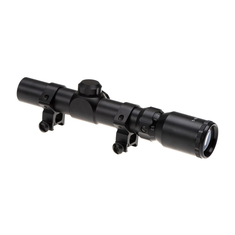 Ottica stile LPVO zoom variabile 1-4x24 - Aim-O